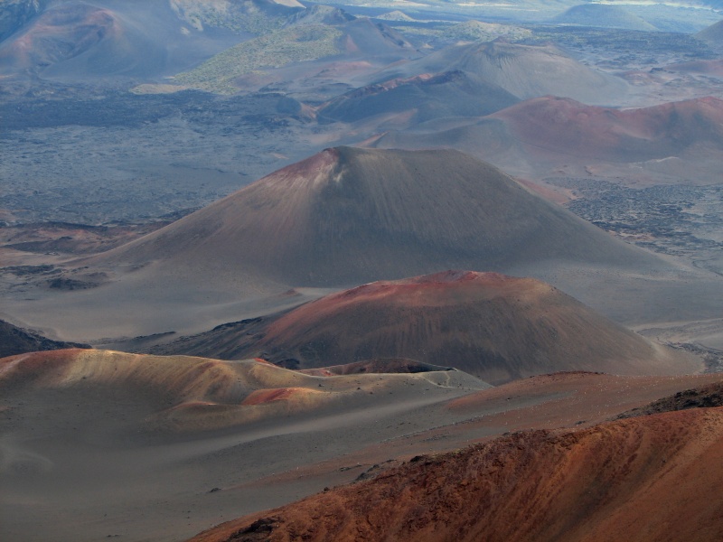 Кратер вулкана Haleakalā